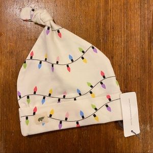 Light Up the Holidays Top Knot Hat